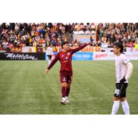Detroit City FC midfielder Maxi Rodriguez