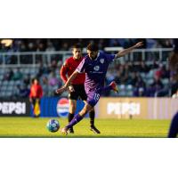 Louisville City FC defender Manny Perez