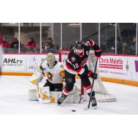 Belleville Senators centre Garrett Pilon vs. the Wilkes-Barre/Scranton Penguins