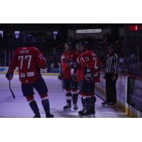 South Carolina Stingrays huddle up