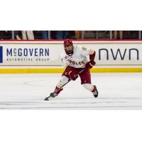 Defenseman Aram Minnetian with Boston College
