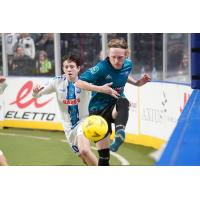 St. Louis Ambush midfielder Colin O'Keefe vs. Utica City FC