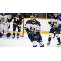 Forward Nick DeGrazia with Lakehead University