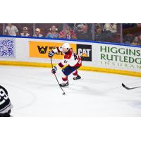 South Carolina Stingrays' Stevie Leskovar on the ice