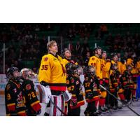 Belleville Senators pregame lineup