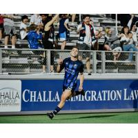 Midfielder/forward Rafa Mentzingen with North Carolina FC