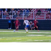 Detroit City FC prepares to kick against the Flint City Bucks