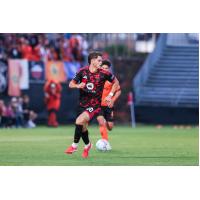 Phoenix Rising FC defender Luke Biasi vs. Orange County SC