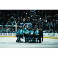 New York Sirens celebrate win