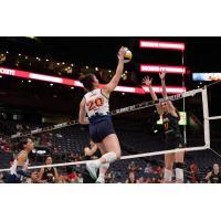 Grand Rapids Rise middle blocker Hattie Bray