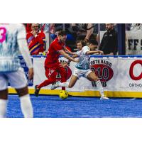 St. Louis Ambush with possession vs. the Kansas City Comets