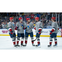 Springfield Thunderbirds exchange congratulations