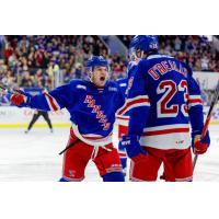 Kitchener Rangers left wing Dylan Edwards and centre Sam O'Reilly