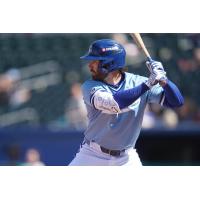 Omaha Storm Chasers outfielder John Rave