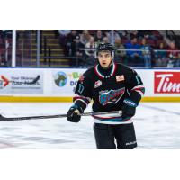 Kelowna Rockets forward Ty Halaburda