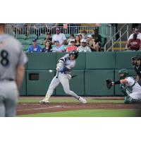 Tayden Hall of the Biloxi Shuckers