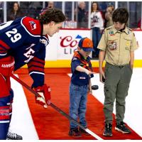 Allen Americans forward Brayden Watts