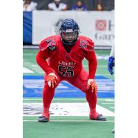 Salina Liberty offensive lineman Cor'Darius Wright