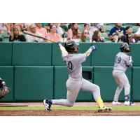 Biloxi Shuckers shortstop Eduardo Garcia