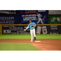 Tyler Hardman of the Somerset Patriots
