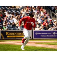 Allan Castro of the Worcester Red Sox