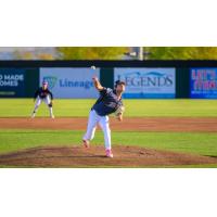 Tri-City Dust Devils' Tyler Bremner in action