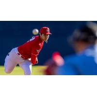 Pitcher Rafael Ohashi with the Vancouver Canadians