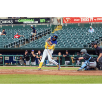 Montgomery Biscuits first baseman Xavier Isaac