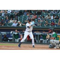Columbia Fireflies' JC Vanek at bat