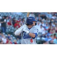 Tulsa Drillers' Jake Gelof at bat