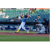Montgomery Biscuits first baseman Xavier Isaac