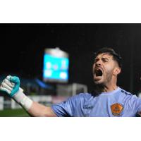 Rhode Island FC goalkeeper Koke Vegas