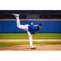 Syracuse Mets pitcher Jonah Tong