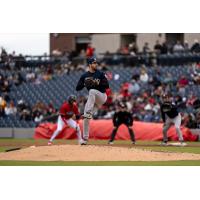 Somerset Patriots pitcher Chase Chaney