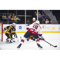 South Carolina Stingrays forward Stanley Cooley vs. the Atlanta Gladiators