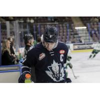 Penticton Vees defenceman Nolan Stevenson