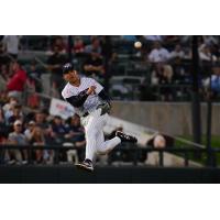 George Lombard Jr. with the Somerset Patriots