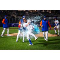Syracuse Mets douse catcher Ben Rortvedt