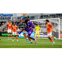 Louisville City FC forward Tola Showunmi