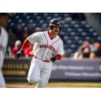 Worcester Red Sox second baseman Mickey Gasper