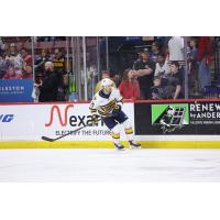 Atlanta Gladiators' Adam Eisele on the ice