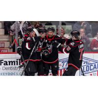 Adirondack Thunder celebrate a goal