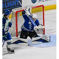 Wenatchee Wild goaltender Cal Conway