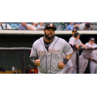 Long Island Ducks' Jorge Bonifacio on game night