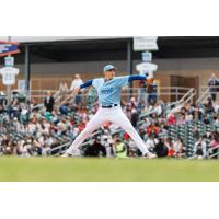 Omaha Storm Chasers pitcher Aaron Sanchez
