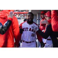 Ottawa Titans outfielder Myles Smith