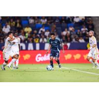Sounders FC forward Jesus Ferreira vs. the LA Galaxy