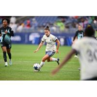 Seattle Reign FC's Angharad James-Turner in action
