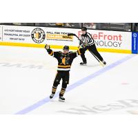 Wheeling Nailers' Emil Pieniniemi on game night