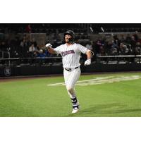 Somerset Patriots outfielder Jace Avina